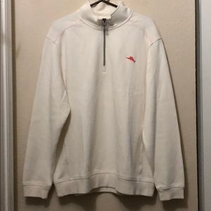 Tommy Bahama 1/4 zip sweater